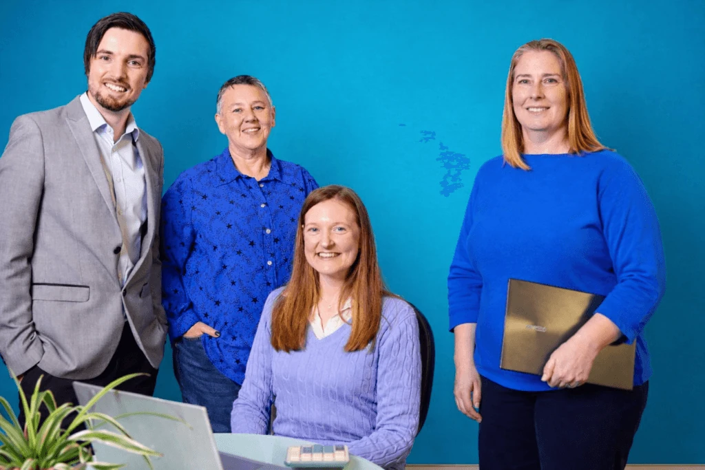 Finance with Flow team group photo