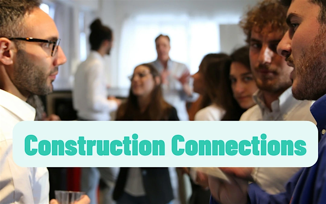 Construction Connections networking event with Roz Johnson from Finance with Flow